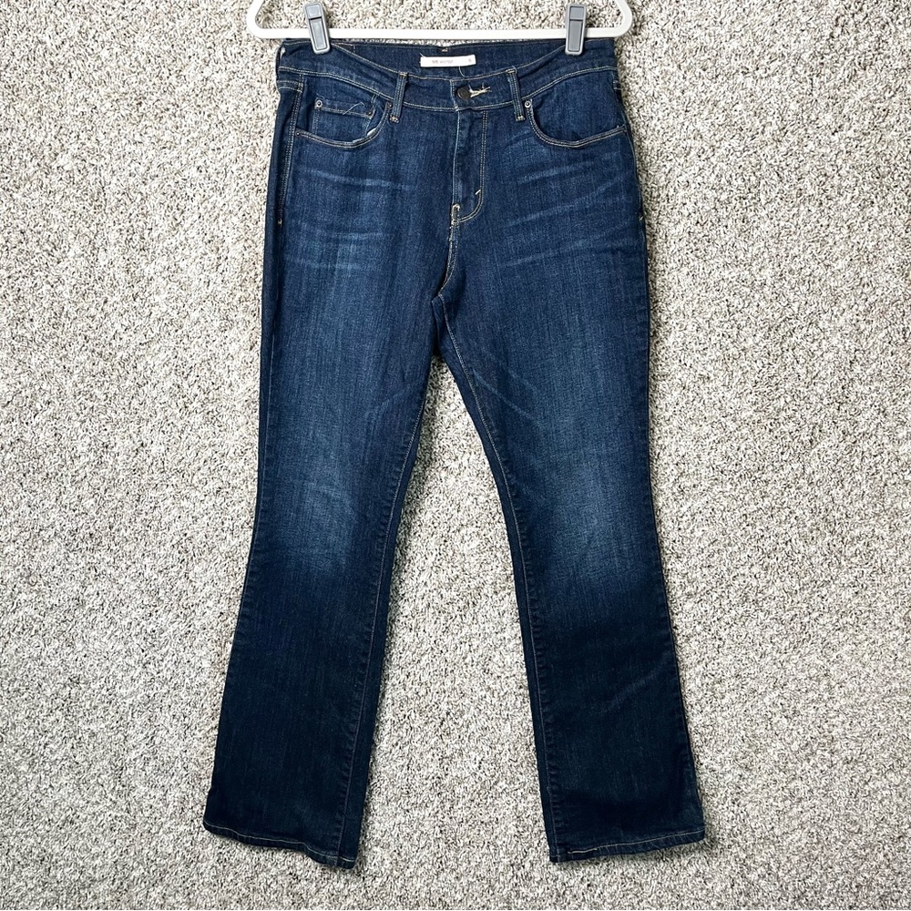 Levi’s Jeans Women’s 8 515 Boot Cut Dark Wash Denim Blue